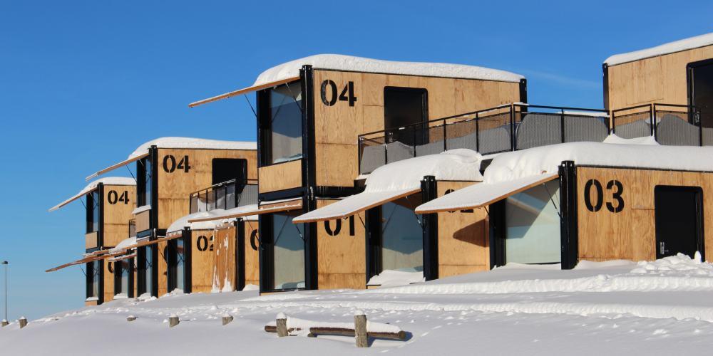 Flying Nest in Avoriaz (France)