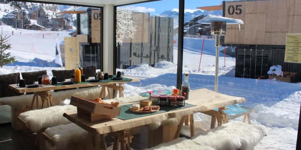 Flying Nest in Avoriaz (France)
