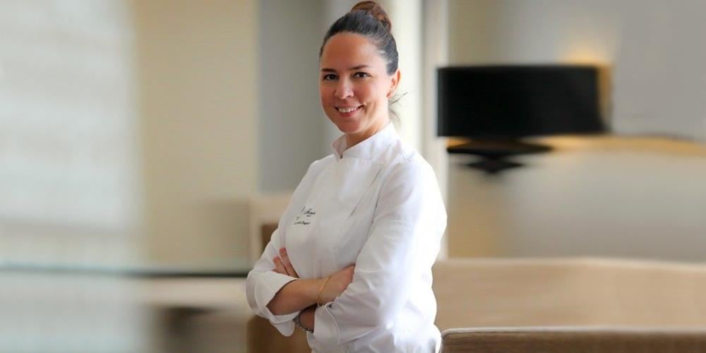 Chef Anne-Cécile Degenne (France) from the Raffles & Fairmont Makati